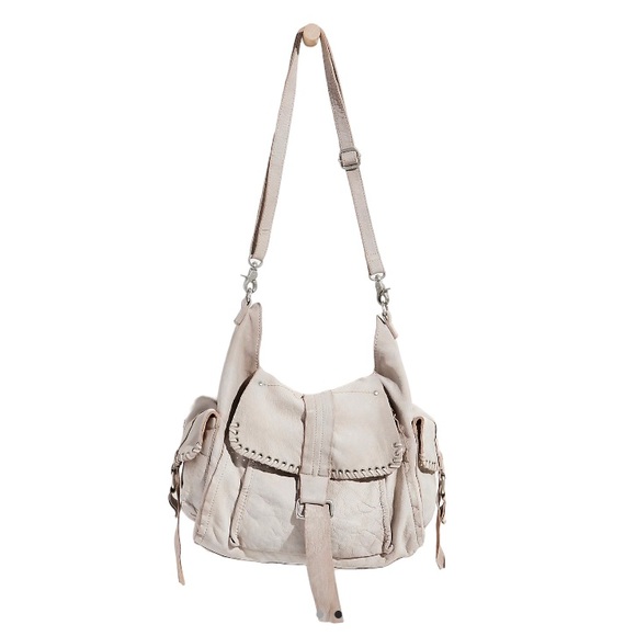 Free People Handbags - Free People Leigh Distressed Bag in Pearl USED ONCE